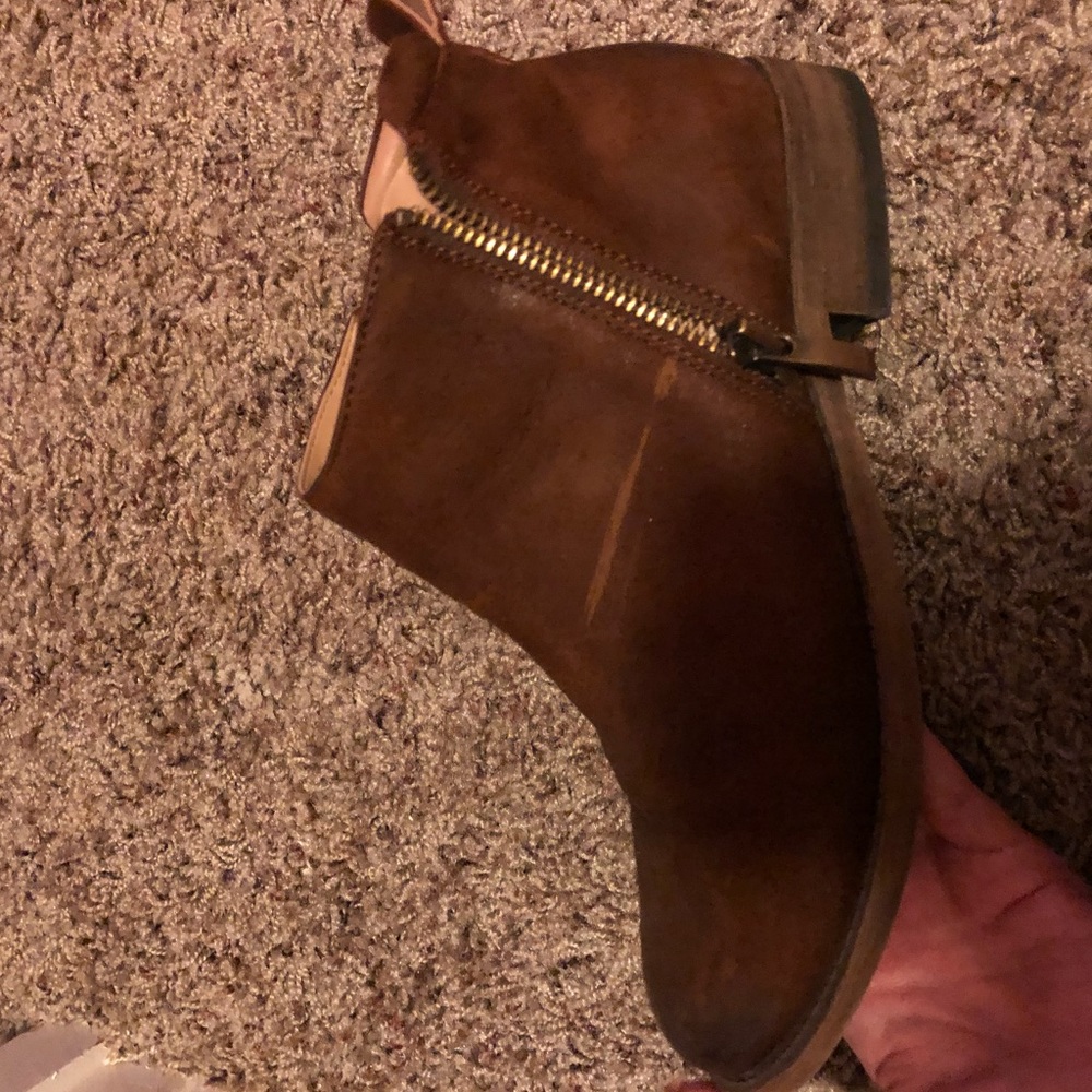 FRANCO SARTO brown chelsea boots